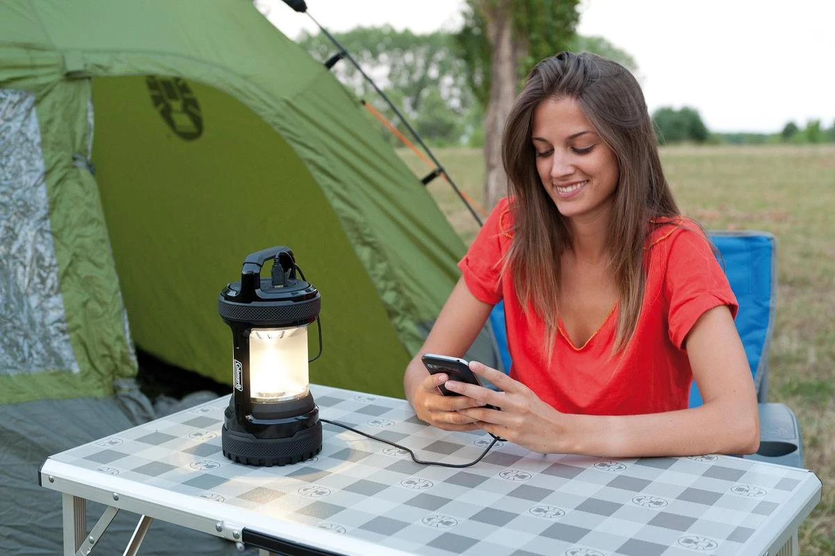 Coleman Twist+ 300 Camping Lantaarn - 300 Lumen - Oplaadbaar - Zwart 8 Coleman Twist+ 300 Camping Lantaarn - 300 Lumen - Oplaadbaar - Zwart - Afbeelding 6