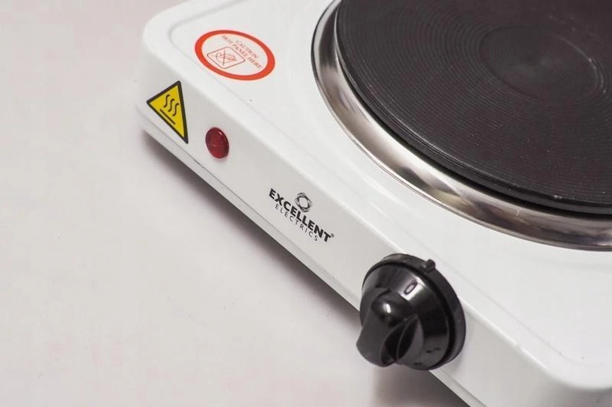 Kookplaat Basic Ø 16 Cm Elektrisch Wit Enkel Pits 1000W 5-standen 22 X 22 X 7 Cm 6 Kookplaat Basic Ø 16 Cm Elektrisch Wit Enkel Pits 1000W 5-standen 22 X 22 X 7 Cm - Afbeelding 4