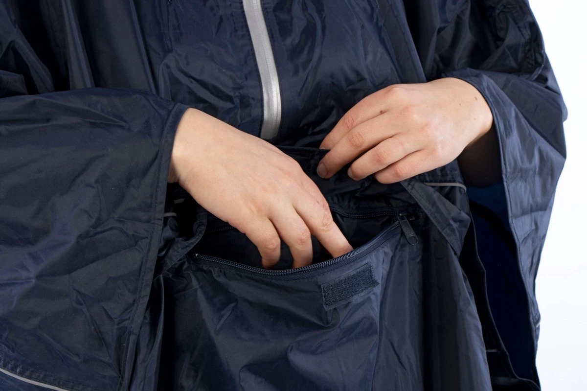 Ralka Poncho - Blauw - Volwassenen 9 Ralka Poncho - Blauw - Volwassenen - Afbeelding 7