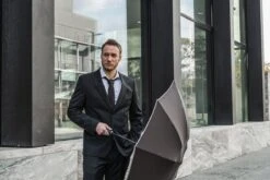 No Drip Umbrella® Stormparaplu - Opvouwbaar - Automatisch - Windproof Tot 100km/u - 108 Cm - Zwart -Bol 1200x800 124