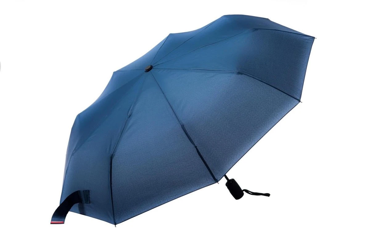 Merkloos Fredricks - Sterke Compacte Opvouwbare Tasformaat Paraplu - Stormbestendig >100 Km/u - Opent En Sluit Automatisch - Ø 97cm - Waterafstotende Teflon Coating - Sneldrogend - Donkerblauw 10 Merkloos Fredricks - Sterke Compacte Opvouwbare Tasformaat Paraplu - Stormbestendig >100 Km/u - Opent En Sluit Automatisch - Ø 97cm - Waterafstotende Teflon Coating - Sneldrogend - Donkerblauw - Afbeelding 8