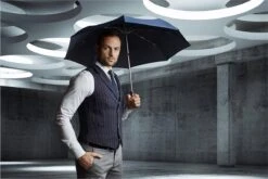 Knirps C205 - Medium Duomatic Windproof Paraplu -Black -Bol 1200x800 133