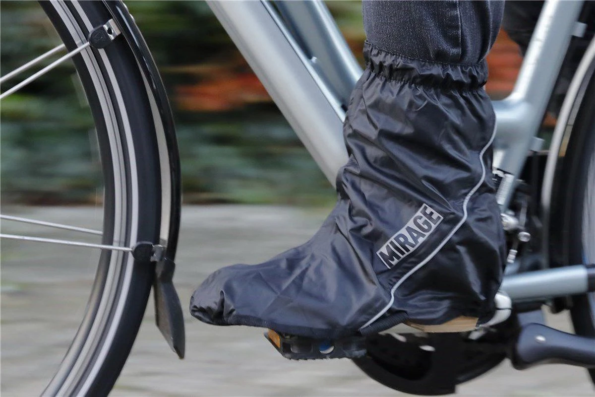 Mirage Rainfall Luxury - Regen Overschoenen - Zwart - XL - Maat 45-47 4 Mirage Rainfall Luxury - Regen Overschoenen - Zwart - XL - Maat 45-47 - Afbeelding 2