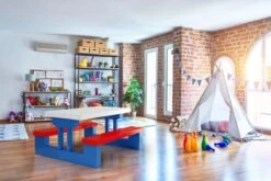 Merkloos Kinder Picknicktafel Met Parasol - Blauw 16 Merkloos Kinder Picknicktafel Met Parasol - Blauw -Bol 1200x800 14