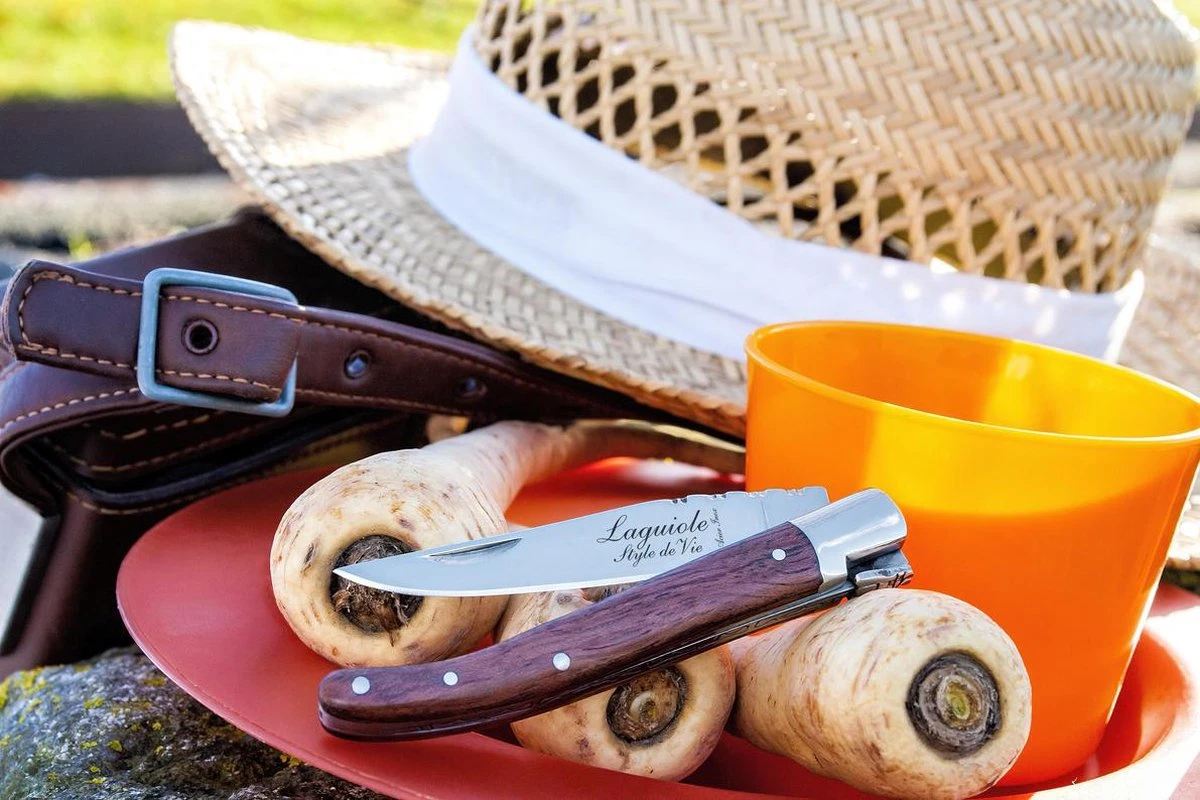 Laguiole Style De Vie Zakmes - In Giftbox - Rozenhout 10 Laguiole Style De Vie Zakmes - In Giftbox - Rozenhout - Afbeelding 8