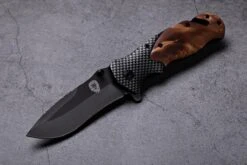 Survival Zakmes Outdoor – 1 Hand Open Systeem En Broekclip – 20.5 CM Vouwmes – RVS – Lion Gear KN-01 -Bol 1200x800 75