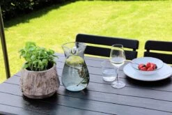 ERRO Vouwtafel - Houtlook - 180x74cm - Zwart -Bol 1200x800 8