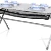 Campart Campingtafel XL TA-0806 - Opvouwbaar, Lichtgewicht En Met Verstelbare Poten - Kampeertafel Inklapbaar Inclusief Opbergtas - 140 X 80 X 70 Cm - Wit 1 Campart Campingtafel XL TA-0806 - Opvouwbaar, Lichtgewicht En Met Verstelbare Poten - Kampeertafel Inklapbaar Inclusief Opbergtas - 140 X 80 X 70 Cm - Wit -Bol 1200x811