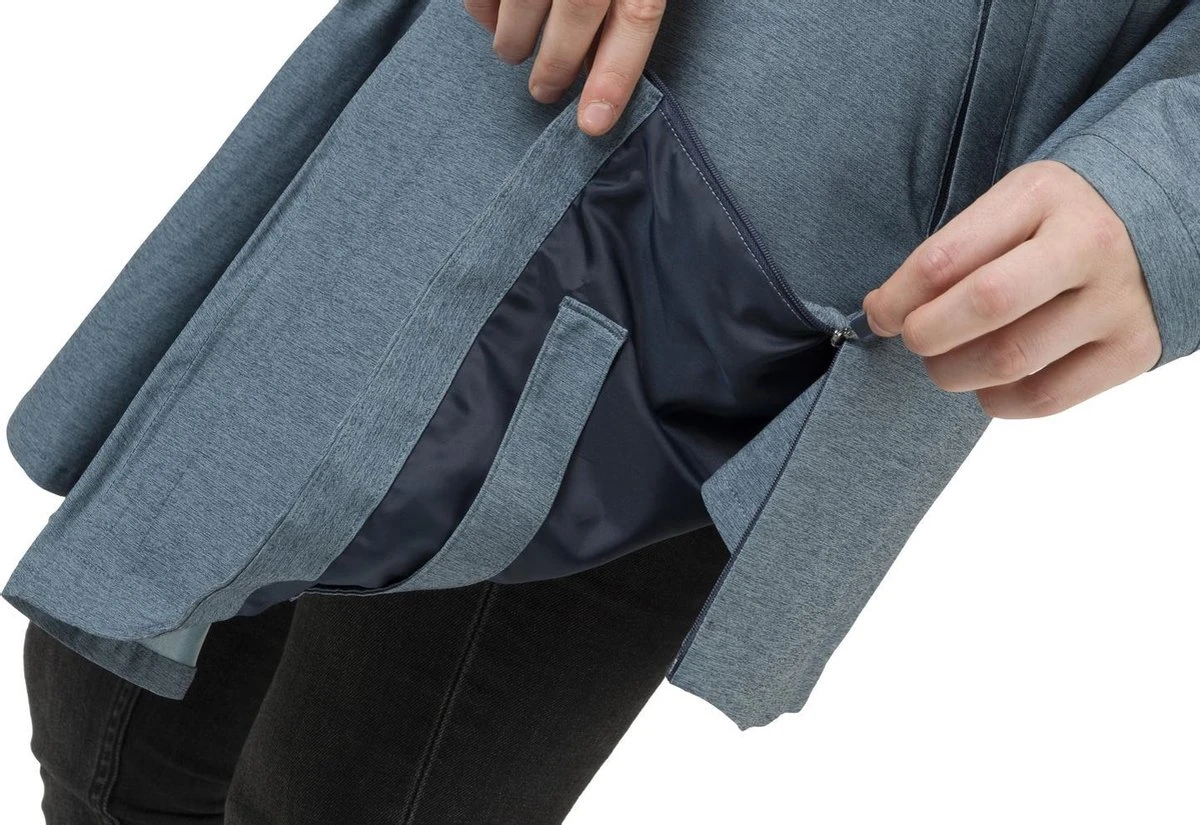 AGU SeQ Regenjas Urban Outdoor Dames - Blauw - L 11 AGU SeQ Regenjas Urban Outdoor Dames - Blauw - L - Afbeelding 9