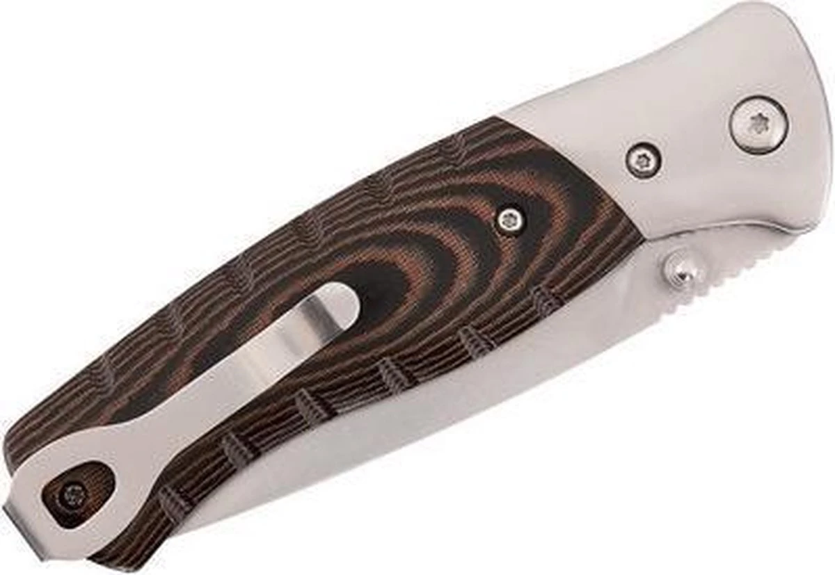 Buck Knives Buck Small Folding Selkirk Micarta 6 Buck Knives Buck Small Folding Selkirk Micarta - Afbeelding 4