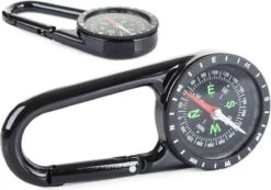 Merkloos Kompas - Sleutelhanger Met Karabijnhaak