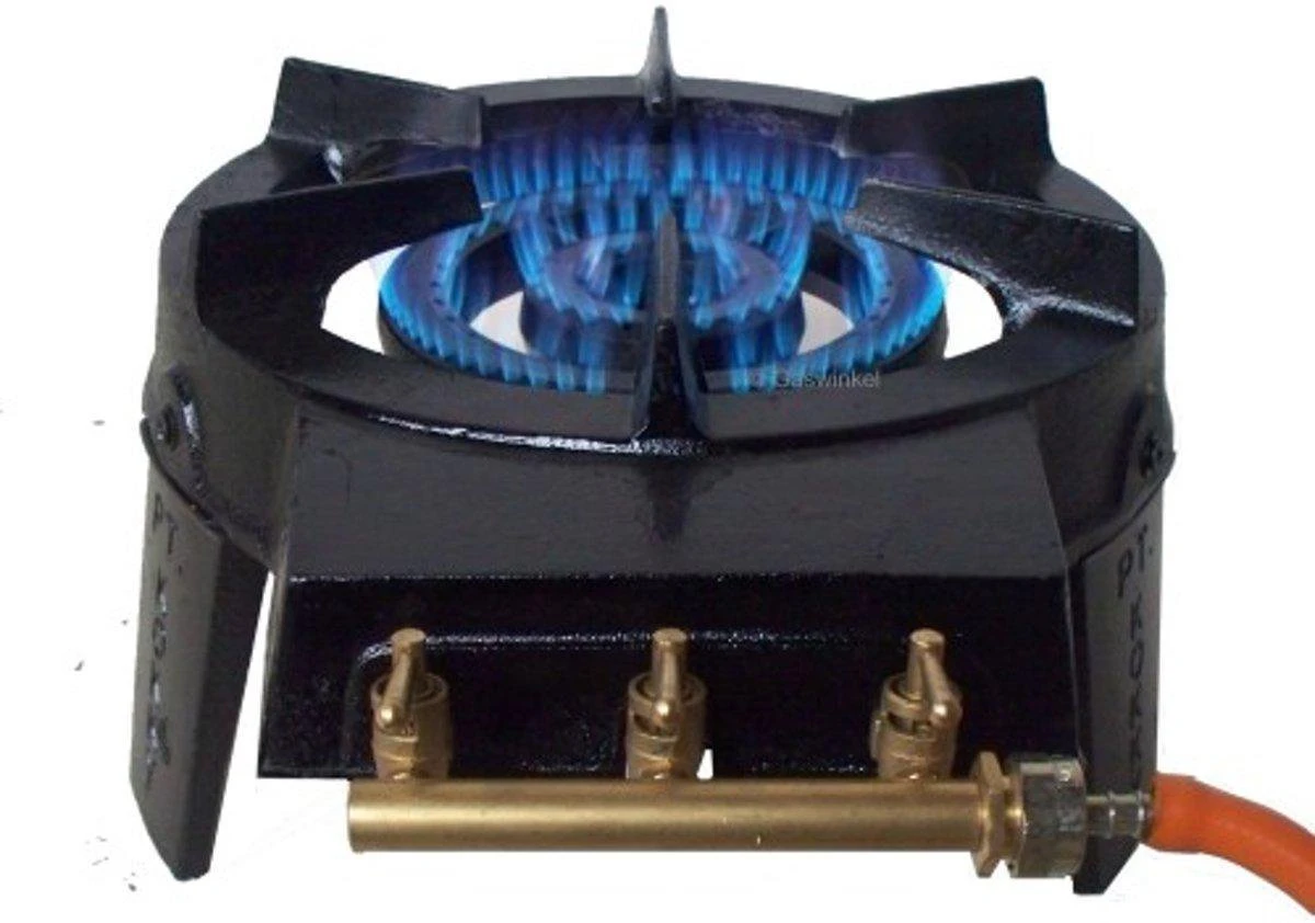 HA-MA PO-4137 Industrie Komfoor SAHARA - Wokbrander 4 HA-MA PO-4137 Industrie Komfoor SAHARA - Wokbrander - Afbeelding 2