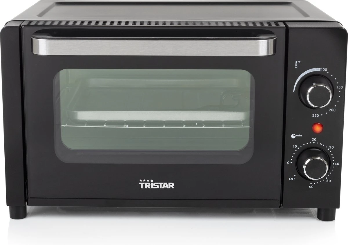 Tristar Oven OV-3615 - Camping Oven 10 Liter - 800 Watt - Vrijstaande Kleine Oven - Zwart 13 Tristar Oven OV-3615 - Camping Oven 10 Liter - 800 Watt - Vrijstaande Kleine Oven - Zwart - Afbeelding 11