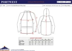 Portwest Regenpak 2 Delig Donker Blauw Maat XL -Bol 1200x846 4