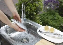 Camping/Outdoor Inox Tafel Met Gootsteen Lavabo En Kraan 100x77x50cm 10 Camping/Outdoor Inox Tafel Met Gootsteen Lavabo En Kraan 100x77x50cm -Bol 1200x852