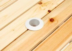 CAMPZ Fir Wood Picknicktafel, Bruin/grijs -Bol 1200x855