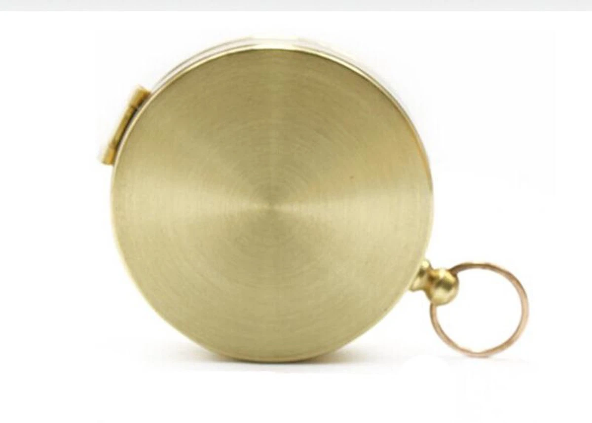 Luxe Kompas – Celvar – Glow In The Dark – Kompas Van Messing – Lichtgevend – Klassieke Kompas – Outdoor Uitrusting 5 Luxe Kompas – Celvar – Glow In The Dark – Kompas Van Messing – Lichtgevend – Klassieke Kompas – Outdoor Uitrusting - Afbeelding 3