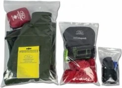 Highlander Self Sealing Opbergzakken Waterdicht - Transparant