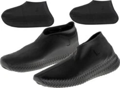 Siliconen Unisex Waterdichte Overschoenen Zwart Maat L 39-44 - Herbruikbaar – Anti Slip Regen Overschoen - Schoenhoesjes - Waterdichte Schoenbeschermers - Regenhoes – Schoenovertrek - Regenlaarzen 17 Siliconen Unisex Waterdichte Overschoenen Zwart Maat L 39-44 - Herbruikbaar – Anti Slip Regen Overschoen - Schoenhoesjes - Waterdichte Schoenbeschermers - Regenhoes – Schoenovertrek - Regenlaarzen -Bol 1200x880 4