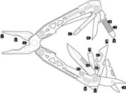 Gerber Multitool Suspension-NXT™ - 15 Delig - RVS 14 Gerber Multitool Suspension-NXT™ - 15 Delig - RVS -Bol 1200x888 1