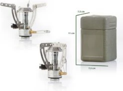 MacGyver Gasbrander Mini RVS - Camping Kookstel - Kookbrander - 10 Cm - Elektronische Ontsteking -Bol 1200x893 2