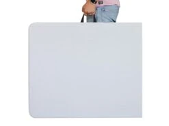 ERRO Campingtafel - Vouwtafel - 180x74x72 Cm - Wit - Voor 8 Personen -Bol 1200x894