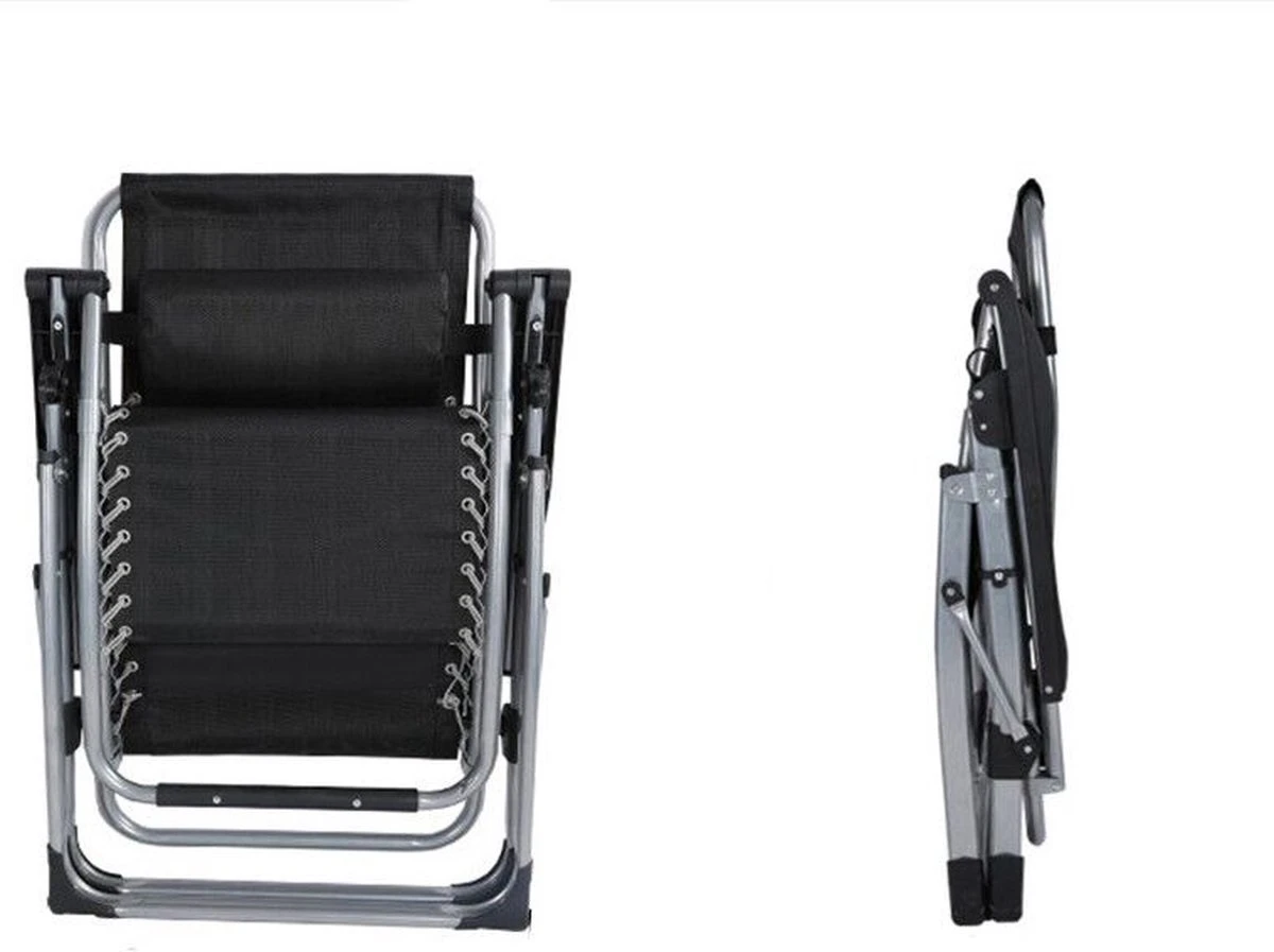 Campingstoel Relax - Ligstoel - Instelbaar En Inklapbare Standenstoel 6 Campingstoel Relax - Ligstoel - Instelbaar En Inklapbare Standenstoel - Afbeelding 4