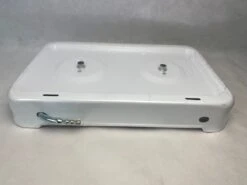 EDM 2-Pits Gaskooktoestel - Camping - Wit - 46x30x12 Cm -Bol 1200x900 29