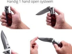 Survival Zakmes Outdoor – 1 Hand Open Systeem En Broekclip – 20.5 CM Vouwmes – RVS – Lion Gear KN-02 19 Survival Zakmes Outdoor – 1 Hand Open Systeem En Broekclip – 20.5 CM Vouwmes – RVS – Lion Gear KN-02 -Bol 1200x903 1