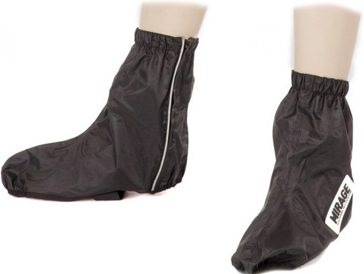 Mirage Rainfall Luxury - Regen Overschoenen - Zwart - XL - Maat 45-47 5 Mirage Rainfall Luxury - Regen Overschoenen - Zwart - XL - Maat 45-47 - Afbeelding 3