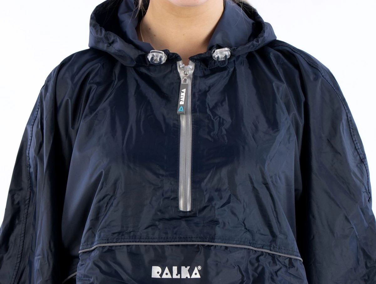 Ralka Poncho - Blauw - Volwassenen 6 Ralka Poncho - Blauw - Volwassenen - Afbeelding 4
