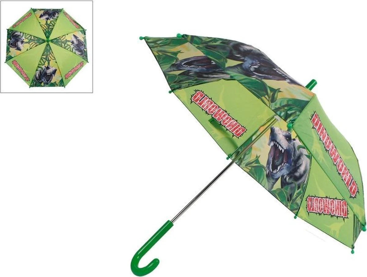 Dinoworld Paraplu 70x60 Cm 5 Dinoworld Paraplu 70x60 Cm - Afbeelding 3