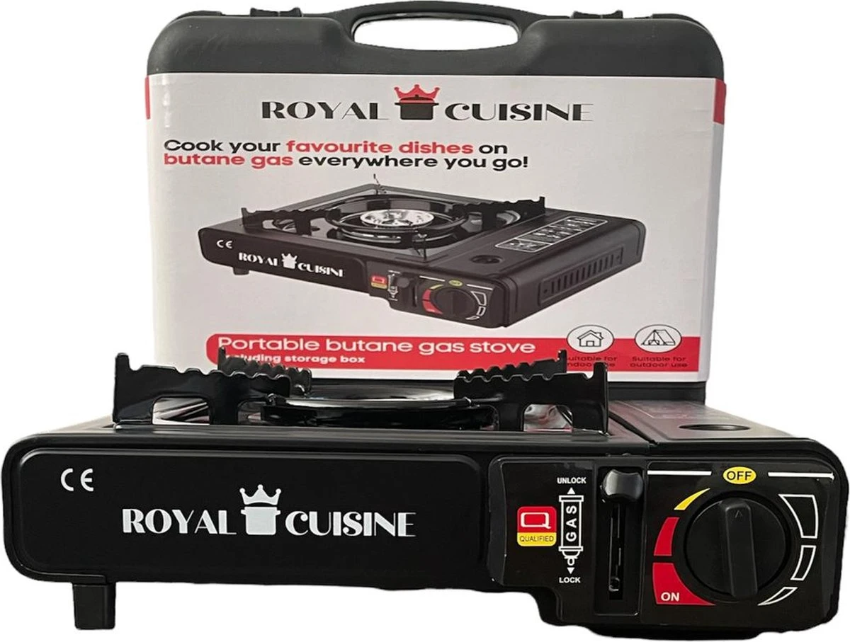 Draagbaar Camping Kookstel 1-Pits - Kooktoestel Kampeer Kookstel - Gasstel Gasfornuis Gaspit - Gas Kookplaat 6 Draagbaar Camping Kookstel 1-Pits - Kooktoestel Kampeer Kookstel - Gasstel Gasfornuis Gaspit - Gas Kookplaat - Afbeelding 4
