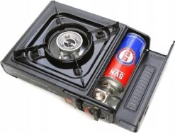 IBright Draagbare Camping Kooktoestel - Gasbrander - 1 Pits Gaspit - Elektrische Ontsteking - 2900 Watt - Met Koffer - Zwart -Bol 1200x911 3