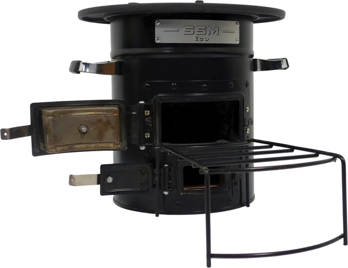 Dutch Rocket Stove - Rocket Stove - Kooktoestel Op Houtvuur - Met Draagtas - Dutch Oven 3 Dutch Rocket Stove - Rocket Stove - Kooktoestel Op Houtvuur - Met Draagtas - Dutch Oven