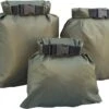 Merkloos Luxe Drybag Set - Dry Bag - Waterdichte Tas - Reizen - Outdoor - Kamperen - Handtas - Tassen - Survival - Tasje - Groen -Bol 1200x936 1