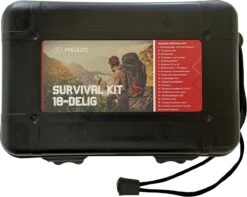 Survival Kit - Professionele XL Uitrusting - Survival Armband, Zakmes, Paracord Armband, Vuursteen Vuurstarter Kit, Zaklamp, Kompas - Noodpakket - Outdoor Camping Survival Set - Survival Spullen - Cadeau Man -Bol 1200x955