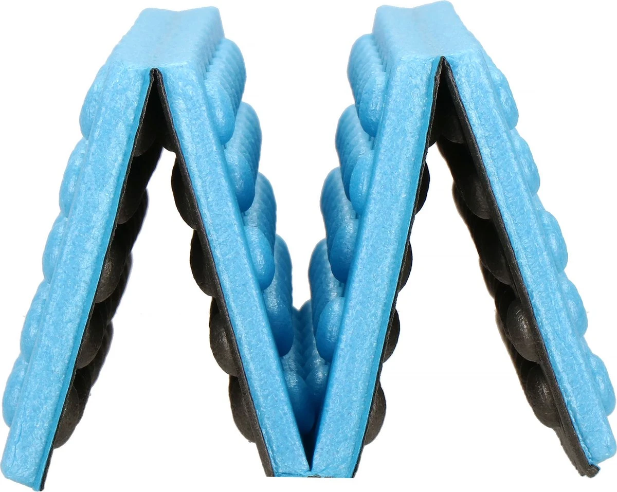 Springos Zitmat | Opvouwbaar Zitmatje | Zitkussen | 28 X 40 X 1 Cm | Blauw 6 Springos Zitmat | Opvouwbaar Zitmatje | Zitkussen | 28 X 40 X 1 Cm | Blauw - Afbeelding 4