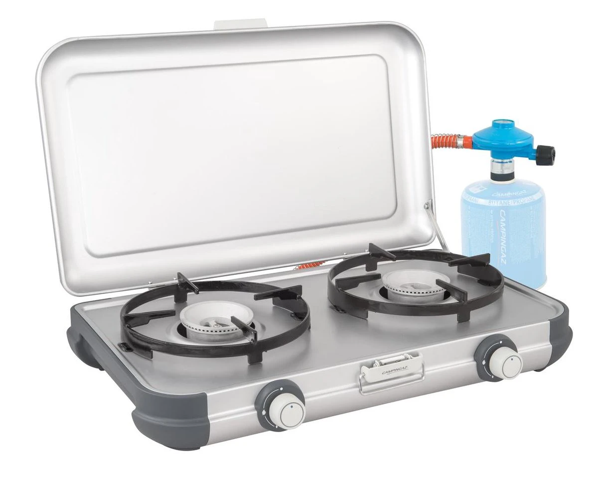 Campingaz Camping Kitchen 2 Camping Kooktoestel - 2-pits - 2x 2000 Watt 9 Campingaz Camping Kitchen 2 Camping Kooktoestel - 2-pits - 2x 2000 Watt - Afbeelding 7