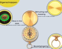 Merkloos Luxe Kompas Van Messing - Glow In The Dark - Lichtgevend -Bol 1200x959 2