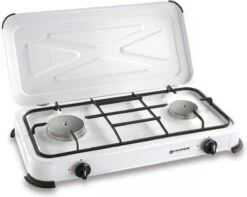 Kemper Gas Kooktoestel - Campingkooktoestel - INCLUSIEF Installatiesetje - Met 2 RVS Branders - 2600W -Bol 1200x959 4