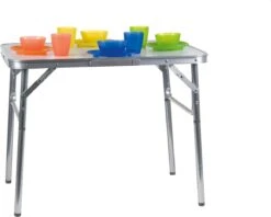 Merkloos Campingtafel - Opklapbaar - 75 X 55 X 70 Cm - Compact - Met Handvat -Bol 1200x963 1