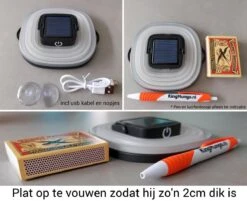 Solar Led Camping Lamp - Tent Verlichting Oplaadbaar - Solar Lantaarn Tafellamp Opvouwbare Campinglamp - King Mungo -Bol 1200x975 1