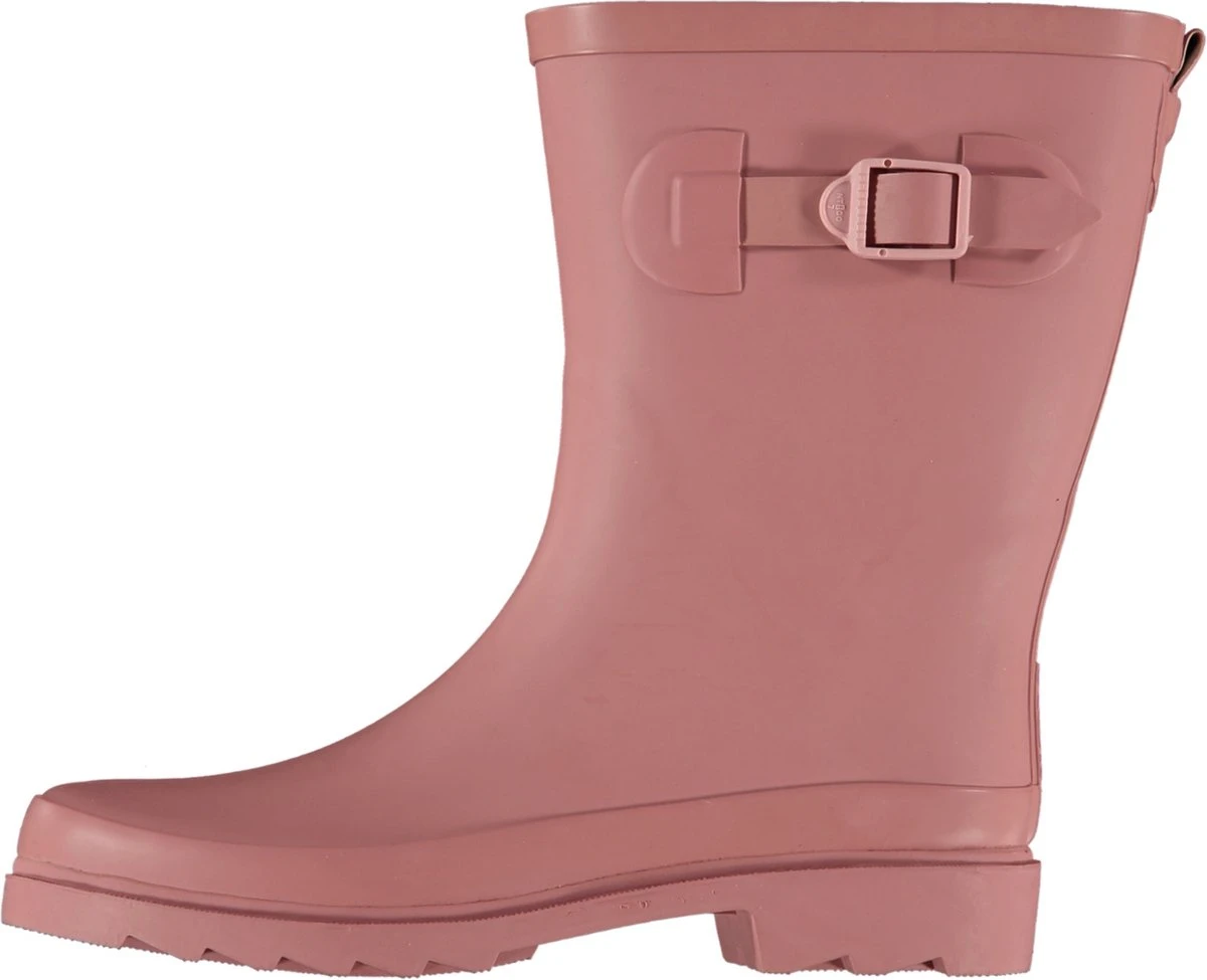 Xqboots Dames Regenlaars Riem Rubber Roze - Laarzen - 38 3 Xqboots Dames Regenlaars Riem Rubber Roze - Laarzen - 38