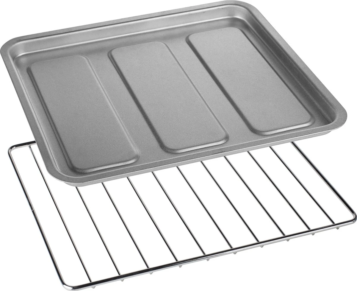 Tristar Oven OV-3615 - Camping Oven 10 Liter - 800 Watt - Vrijstaande Kleine Oven - Zwart 12 Tristar Oven OV-3615 - Camping Oven 10 Liter - 800 Watt - Vrijstaande Kleine Oven - Zwart - Afbeelding 10