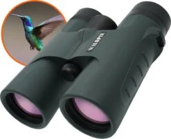 Verrekijker Waterdichte Wildpix XD 8x42 - Compact En Gas Gevuld Voor Volwassenen - Vogelen , Wildlife En Outdoor - Groen