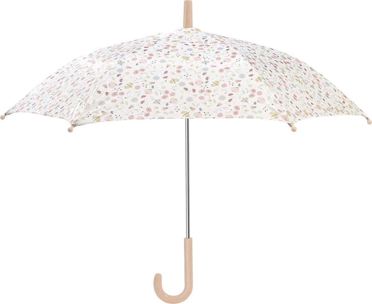 Little Dutch Paraplu - Flowers & Butterflies - Kinderparaplu - Roze 3 Little Dutch Paraplu - Flowers & Butterflies - Kinderparaplu - Roze