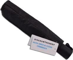 Automatische Stormparaplu - Paraplu – Automatisch, Opvouwbaar & Windproof Tot 70 - 80 Km P/u - Ø 95 Cm - 7 Panelen - Dubbele Laag - Zwart -Bol 1200x982 1