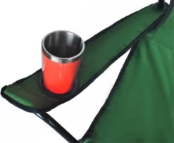 Campingstoel - Inklapbaar Visstoel - Vouwstoel - Comfortabel - Opvouwbaar Stoel - Max. 120 KG - Groen - Rheme -Bol 1200x986