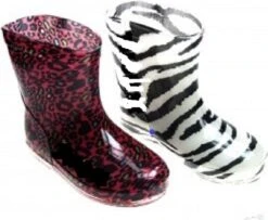 Soft Touch Regenlaarzen - Dierenprint - Panter Print Mt 20